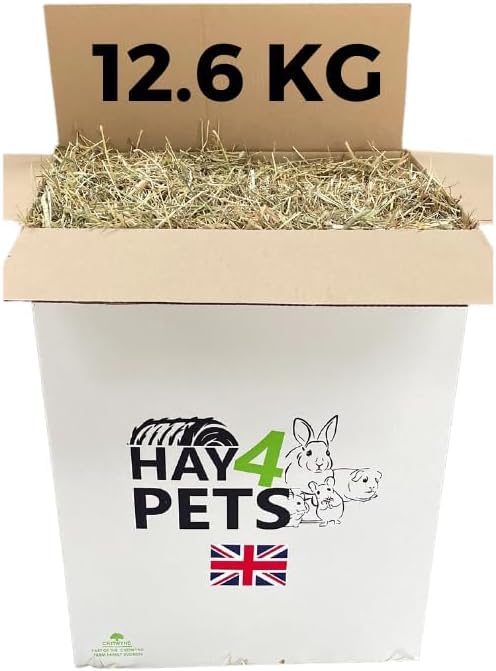 Box filled with straw or hay